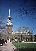 VIEW OF EXTERIOR FROM SE - Christ Church, 22-26 North Second Street, Philadelphia, HABS PA,51-PHILA,7-37