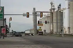 Street scene in Hinton