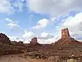 Castle Butte to the right