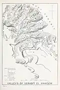 1906 map by Flinders Petrie