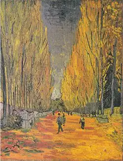 Les Alyscamps 1888 Private collection (F569)