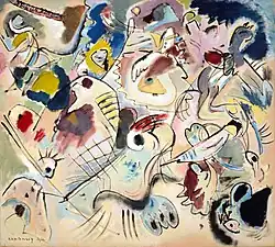 Vasily Kandinsky, Sketch 160A (1912), 94.9 × 108&nbsp;cm