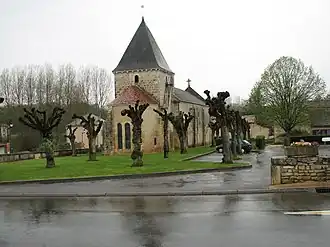 The church in Vaux