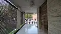 Verandah of the new building