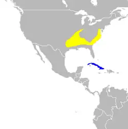 Map of range
