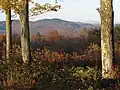 South side of Ragged Mountain from Winslow State Park