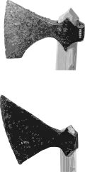Two axes found in Western Norway on display in Bergen