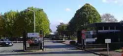Main entrance of the hospital in 2009