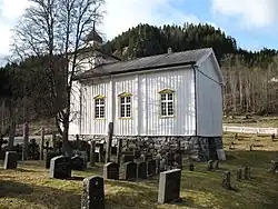 View of the village church