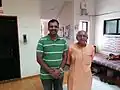 Vishwas Mandlik with his followers