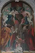 Incoronazione della Vergine, SS. Vito e Modesto church, Spinea (1524)