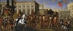 V. Codazzi and D. Gargiulo. Triumphal Entry of Constantine in Rome. Circa 1638. Oil on canvas. Museo del Prado, Madrid