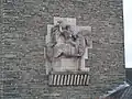 Willy Meller: equestrian relief at the main gate
