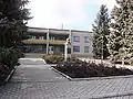 Education department and Taras Shevchenko monument