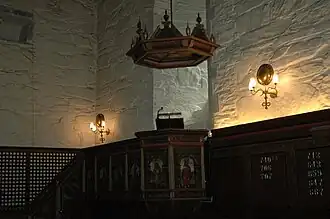 Voss Church pulpit