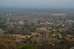 View of Dassa from Kamaté Hill, 2019