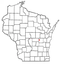 Location of Poygan, Wisconsin