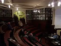 The lecture theatre