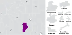 Map of the district