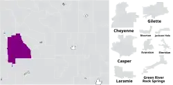 Map of the district