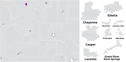 Map of the district