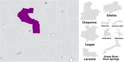 Map of the district