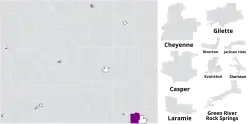 Map of the district