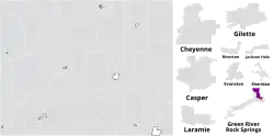 Map of the district