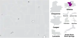 Map of the district