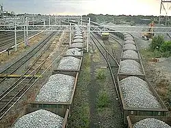 Image 37Bulk cargo of minerals on a train (from Rail transport)