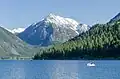 North aspect from the north end of Wallowa Lake.