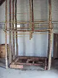 Fish smokery; frames to preserve fish during transport