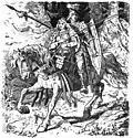 Walther and Hildegund on the run (1883)