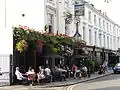 The listed terrace of 1 to 5 Warwick Place[3]