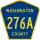 County Road 276A marker