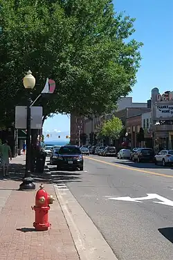 Washington Street downtown Marquette