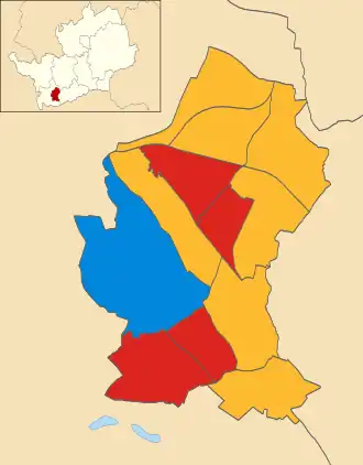 2014 results map