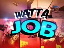 The show title is displayed on the center of the image. The logo of GMA Network is displayed on the upper right side of the image.