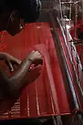 Handloom used for Jamdani Weaving