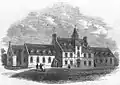 "Devon County School, West Buckland, recently opened by Earl Fortescue", Illustrated London News, 1861
