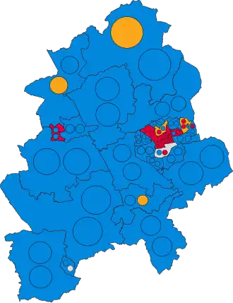 2021 results map