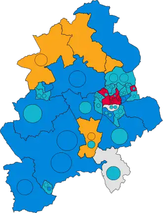 2025 results map