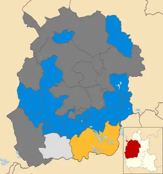 2006 results map