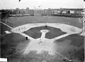 New right field billboard, 1910