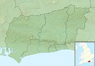 Bognor Regis Pier is located in West Sussex