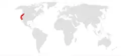 Map of range