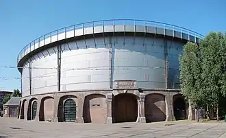 The gas holder