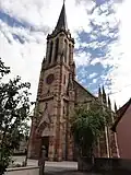 Protestant church Saint-Martin.