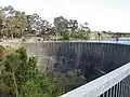The Whispering Wall carries sounds clearly over 140 metres (460&nbsp;ft)