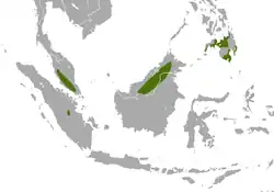 Map of range